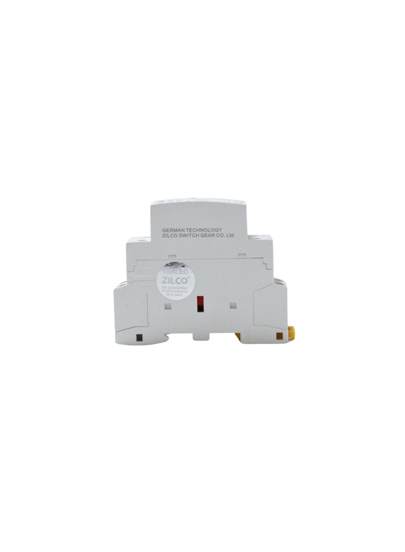 ZILCO® ZMC/HG‑25A/2P – Premium 25A 2‑Pole Modular Contactor German Technology Heavy‑Duty 2NO Rail‑Mounted Contactor - Image 4